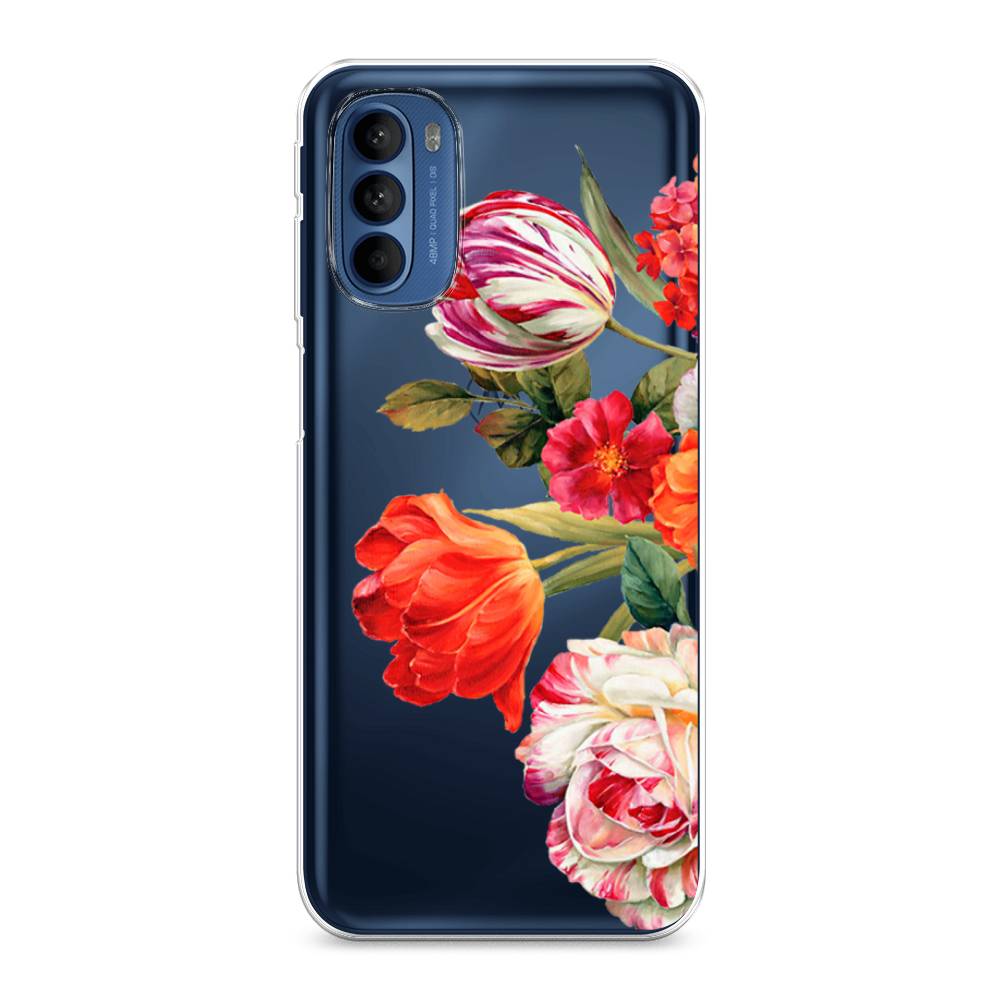 

Чехол Awog на Motorola Moto G31/G41 "Весенний букет", Разноцветный, 242550-8
