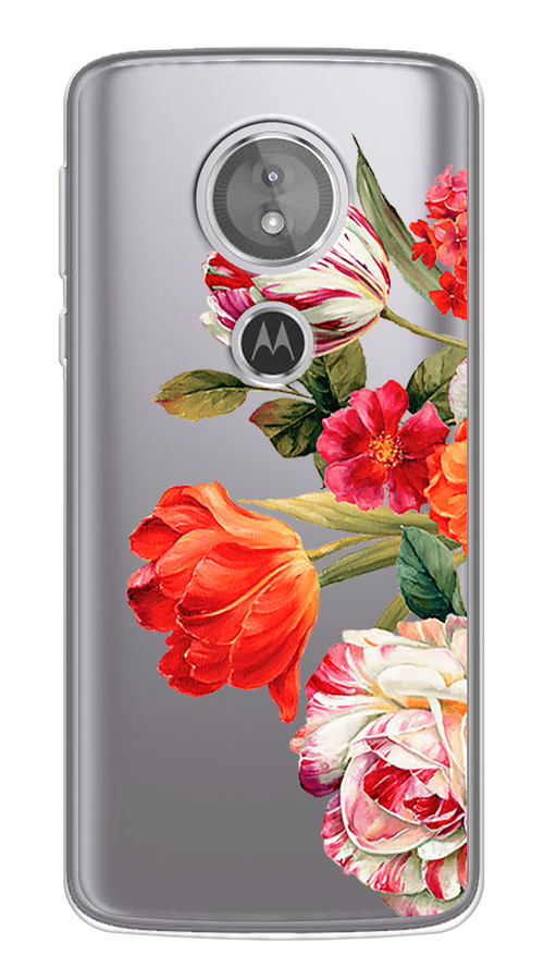 

Чехол Awog на Motorola Moto G6 Play / Моторола Мото G6 Плэй "Весенний букет", Разноцветный, 240950-8