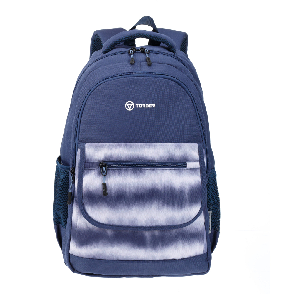 Школьный рюкзак Torber CLASS X синий T2743-22-DBLU