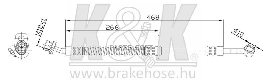 

Шланг Тормозной Передн Прав Kia: Rio Ii. 1.4 16v, 1.5 Crdi, 1.6 16v 03.05- K&K арт. FT0556