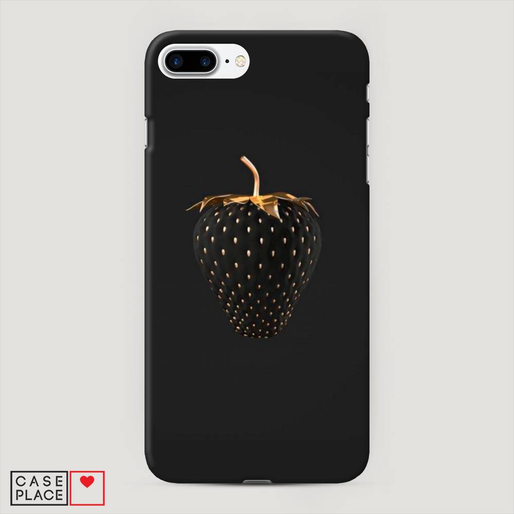 

Пластиковый чехол "Черно-золотая клубника" на Apple iPhone 8 Plus, 10920-7