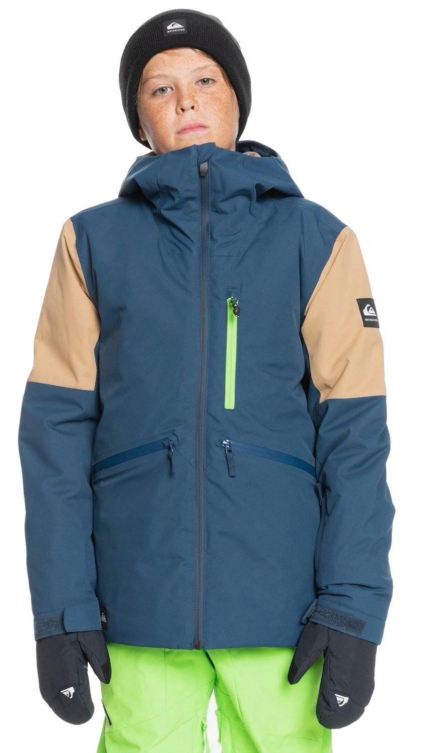 Куртка Quiksilver Travis Rice - Snow Jacket For Boy's Insignia Blue р. 10