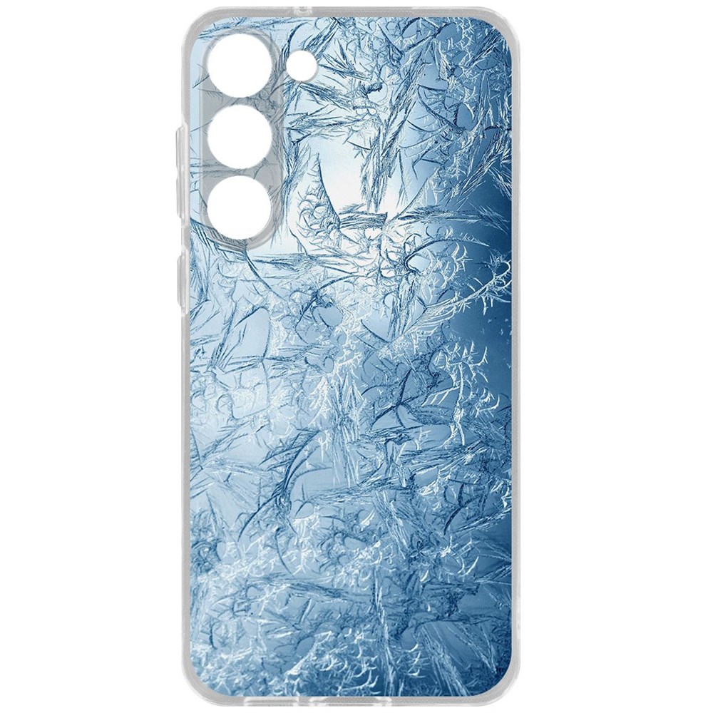 

Чехол-накладка Krutoff Clear Case Лед для Samsung Galaxy S23+, Прозрачный