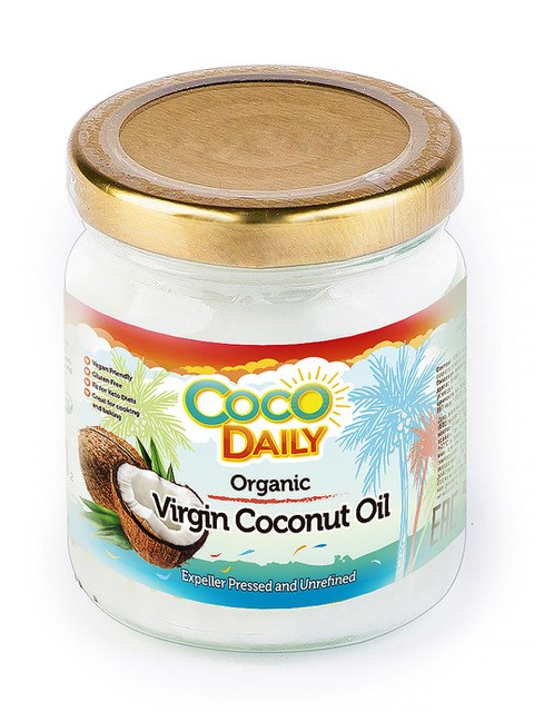 фото Organic кокосовое масло coco daily extra virgin, 195мл сосо daily