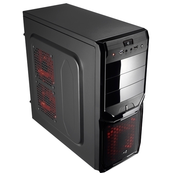 

Корпус ATX Miditower AeroCool V3X Advanced Black Edition 700W