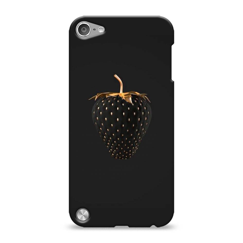 

Пластиковый чехол "Черно-золотая клубника" на Apple iPod Touch, 11120-7