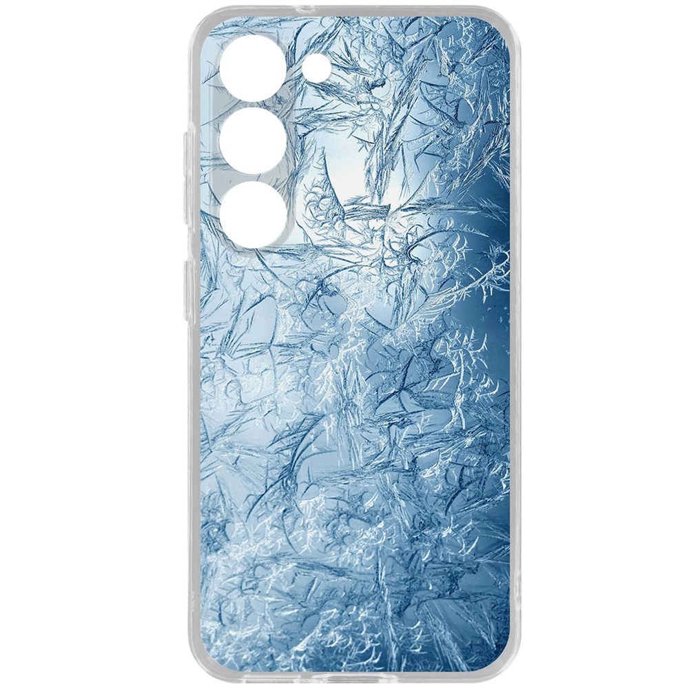 

Чехол-накладка Krutoff Clear Case Лед для Samsung Galaxy S23, Прозрачный