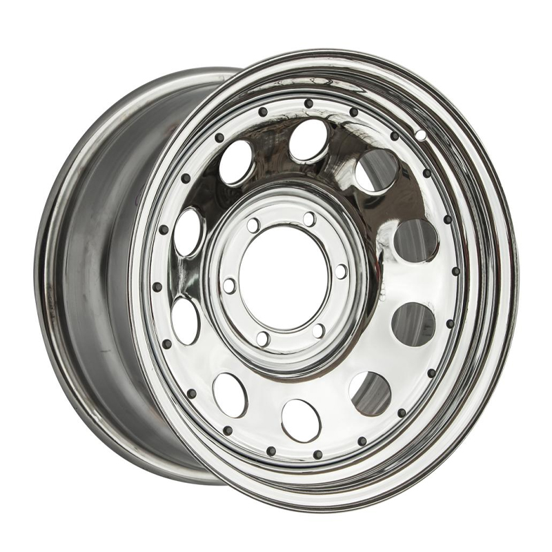 

Колесный диск Off Road Wheels, Тойота Ниссан Mitsubishi L200 2005+ 8x16/6x139.7ET30 110 Хр, Хромированный