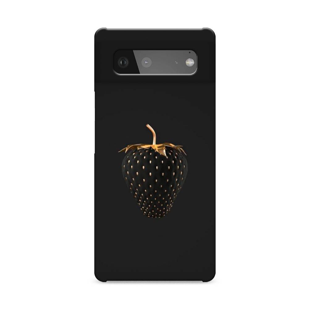

Пластиковый чехол "Черно-золотая клубника" на Google Pixel 6, 270820-7