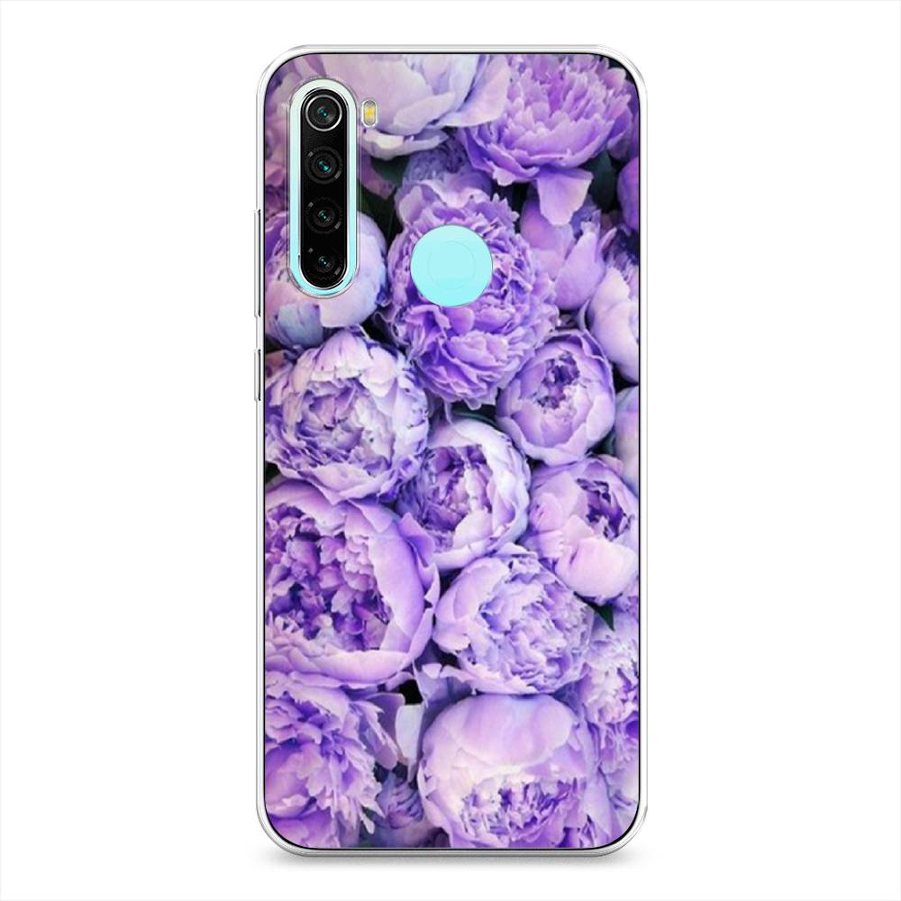 

Чехол Awog на Xiaomi Redmi Note 8 "Пионы сиреневые", Разноцветный, 36550-8