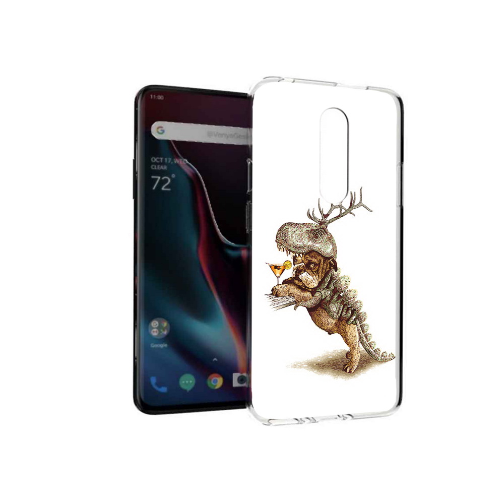 

Чехол MyPads Tocco для OnePlus 7 Pro тематическая вечеринка (PT139735.130.638), Прозрачный, Tocco