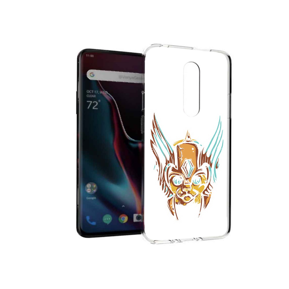

Чехол MyPads Tocco для OnePlus 7 Pro тор абстракция (PT139735.130.644), Прозрачный, Tocco