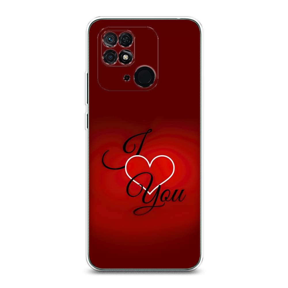 

Чехол Awog на Xiaomi Redmi 10C "I love you 3", Разноцветный, 313450-6