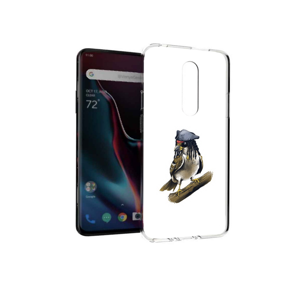 

Чехол MyPads Tocco для OnePlus 7 Pro Джек воробей (PT139735.130.65), Прозрачный, Tocco