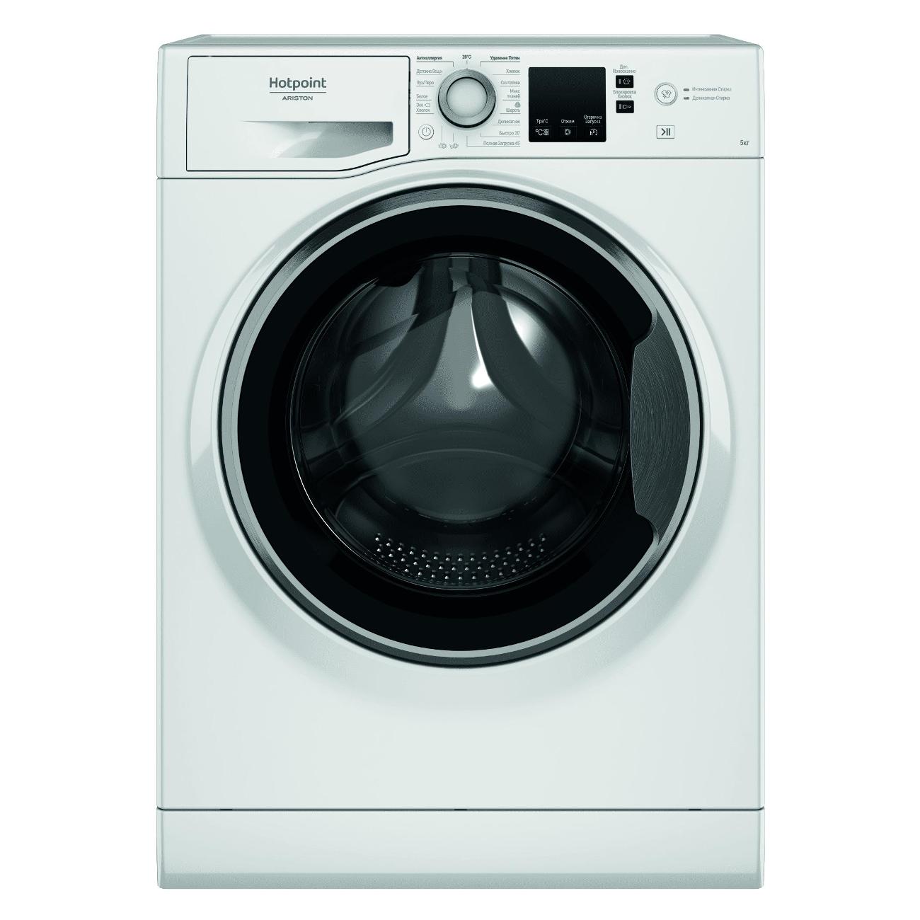 Стиральная машина с фронтальной загрузкой Hotpoint NUS 5015 S RU