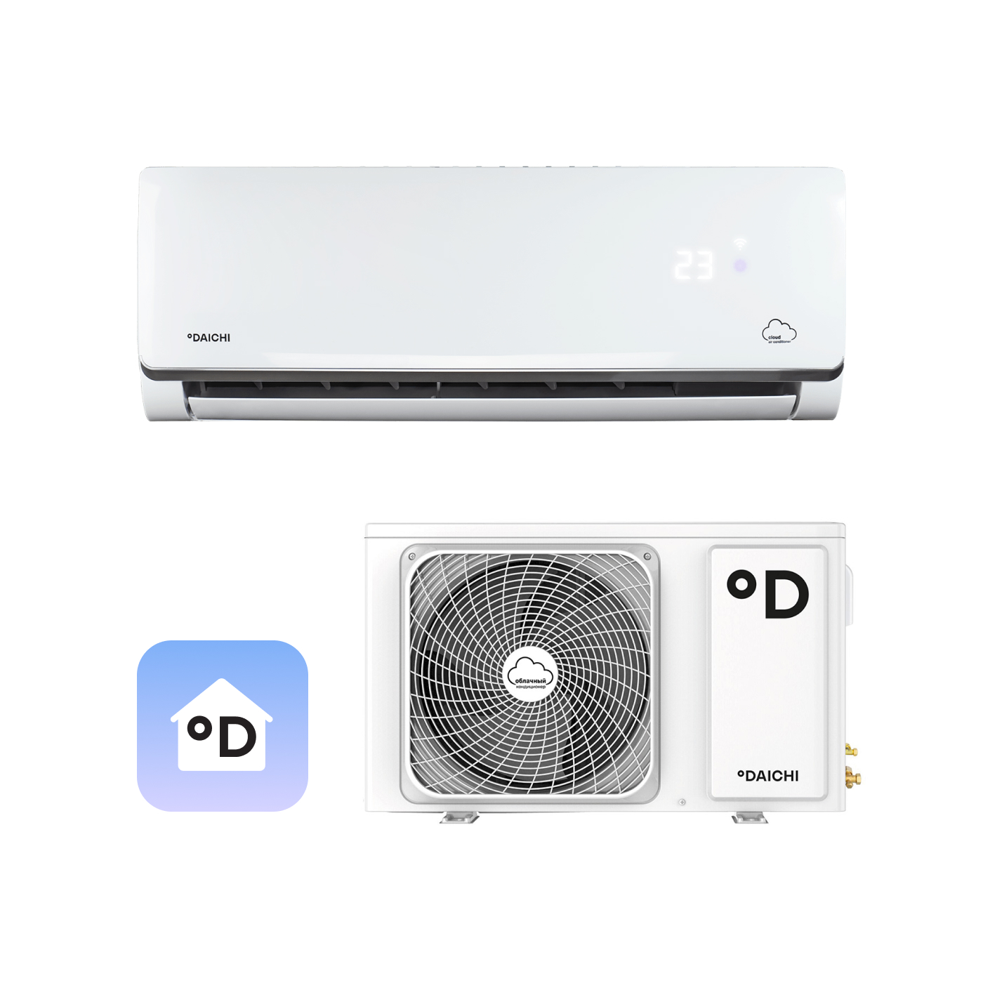 

Облачный кондиционер Daichi A25AVQR3_UNL/A25FVR3_UNL, A25AVQR3_UNL/A25FVR3_UNL