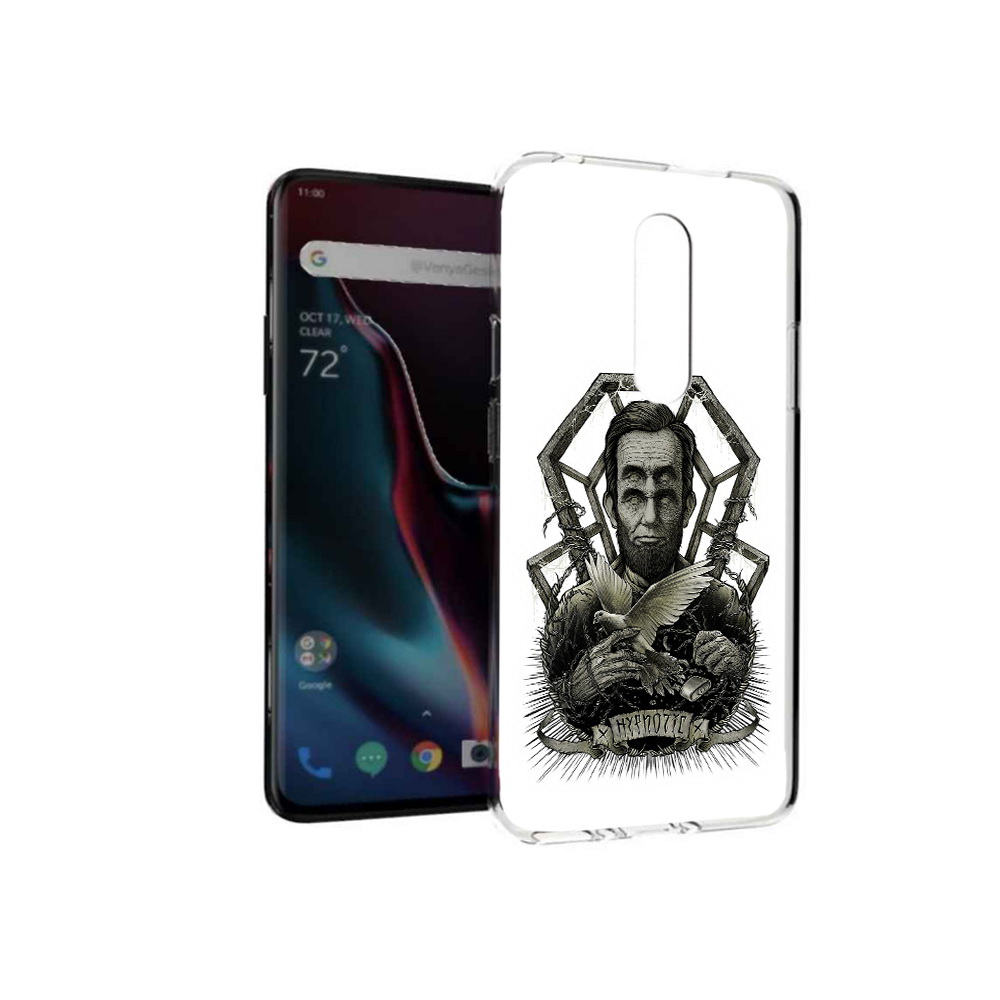 

Чехол MyPads Tocco для OnePlus 7 Pro франклин абстракция (PT139735.130.662), Прозрачный, Tocco