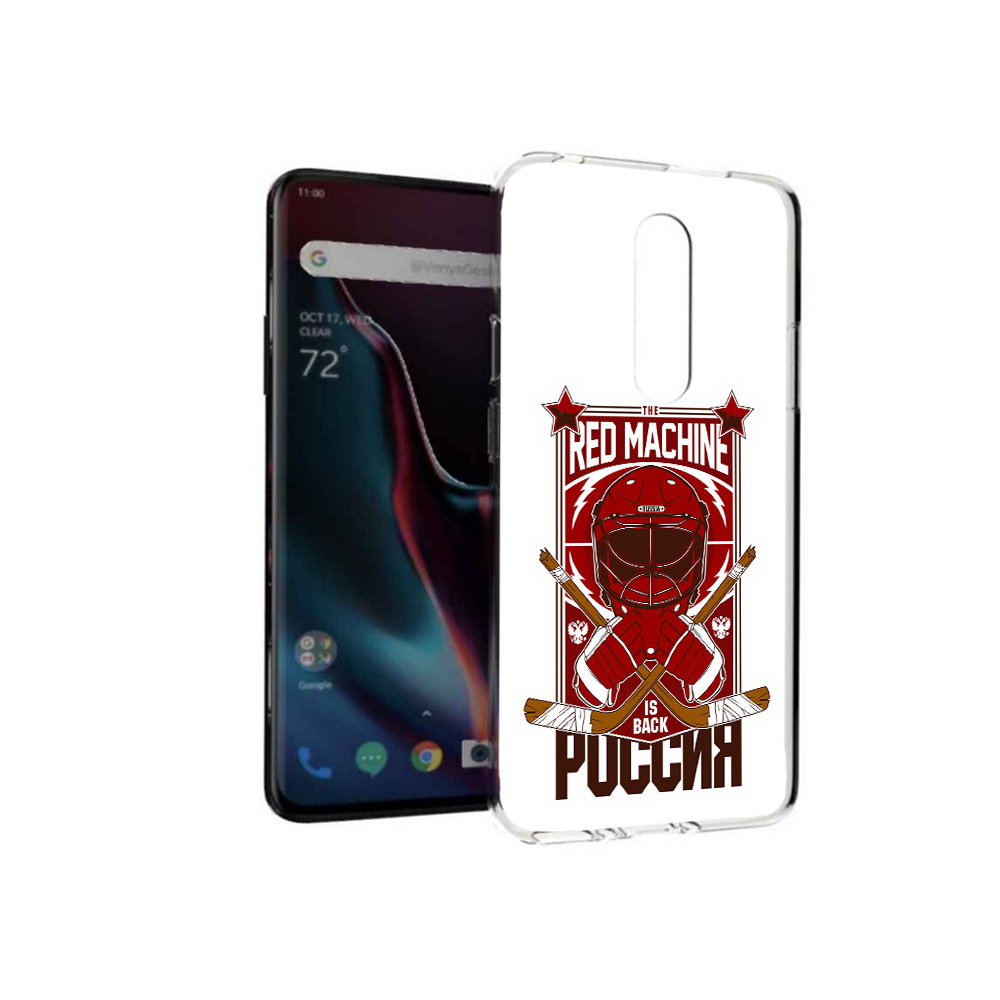 Чехол MyPads Tocco для OnePlus 7 Pro хоккей россия (PT139735.130.666)