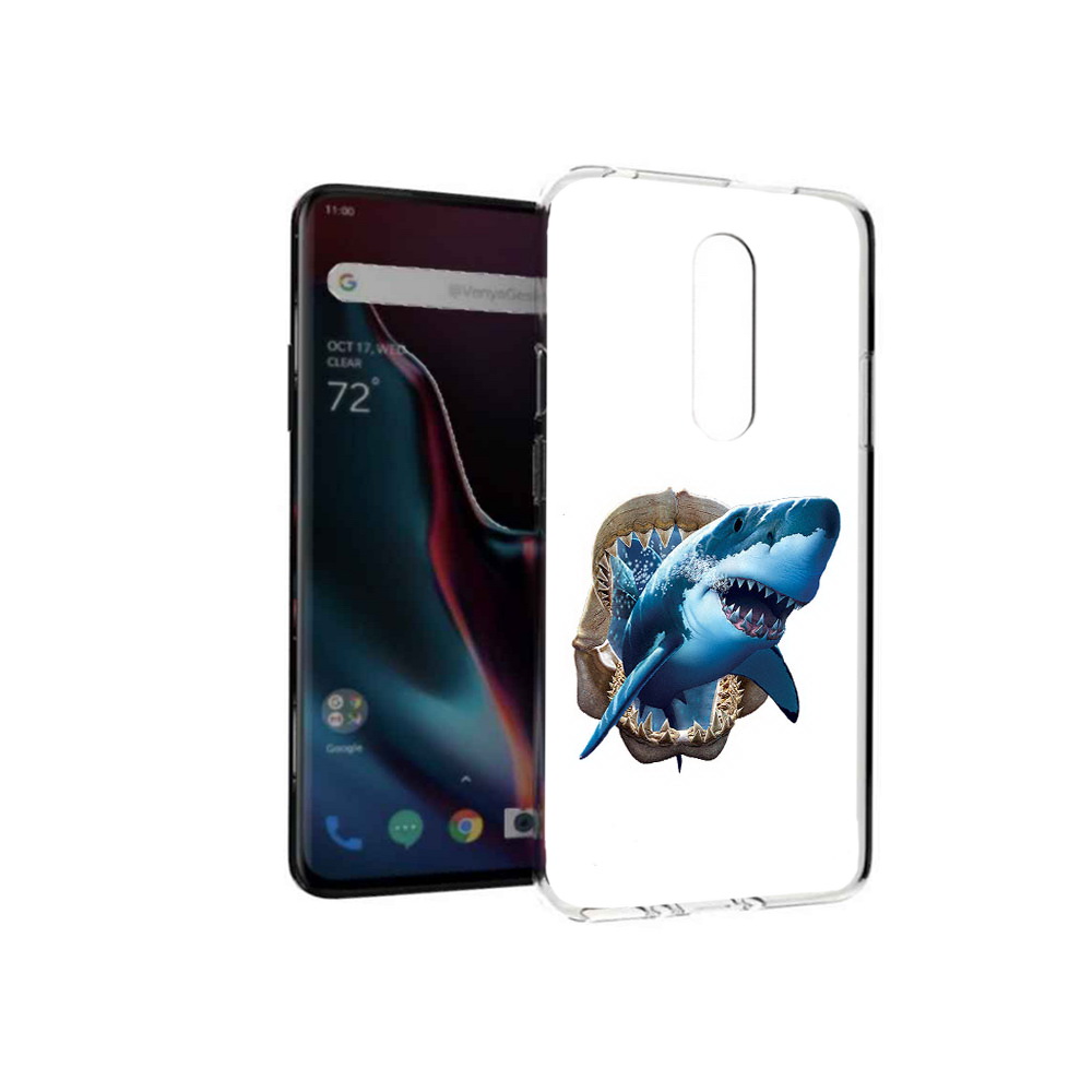 

Чехол MyPads Tocco для OnePlus 7 Pro челюсти (PT139735.130.675), Прозрачный, Tocco