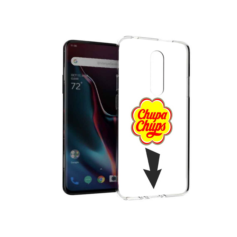

Чехол MyPads Tocco для OnePlus 7 Pro чупа чупс (PT139735.130.694), Прозрачный, Tocco