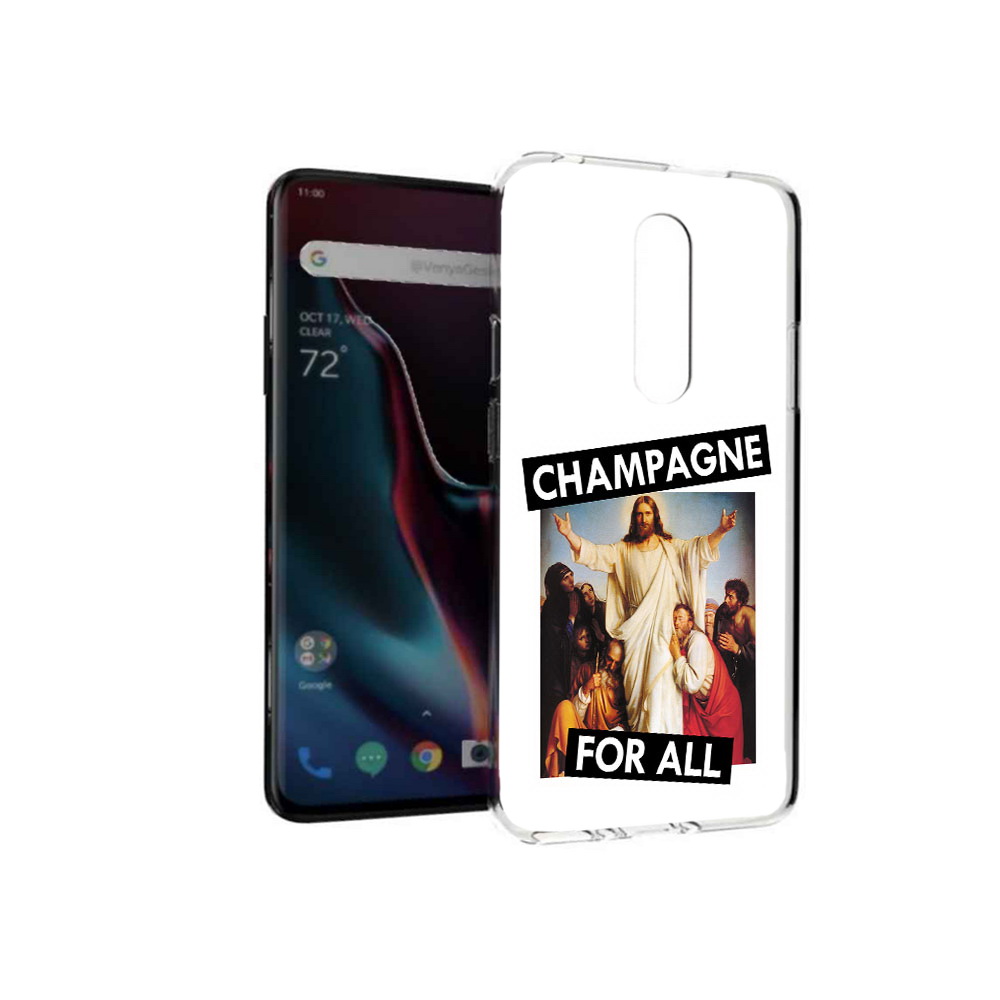 

Чехол MyPads Tocco для OnePlus 7 Pro шампанское (PT139735.130.697), Прозрачный, Tocco