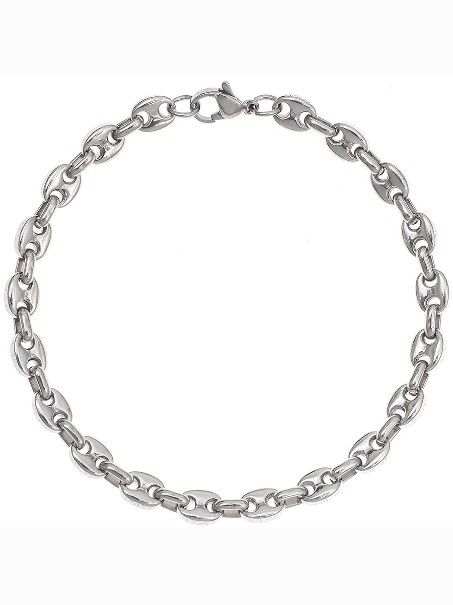фото Браслет из натуральной кожи и стали wowman jewelry wm10040s