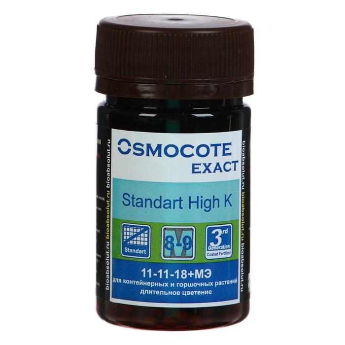 

Osmocote минеральное, Exact Standard High K 8-9 месяцев, NPK 11-11-18+МЭ 50 мл, минеральное, Exact Standard High K 8-9 месяцев, NPK 11-11-18+МЭ 50 мл