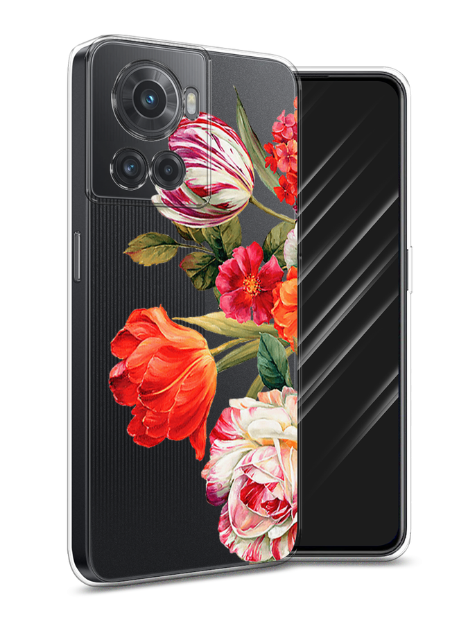 

Чехол Awog на OnePlus 10R / ВанПлас 10R "Весенний букет", Разноцветный, 152950-8