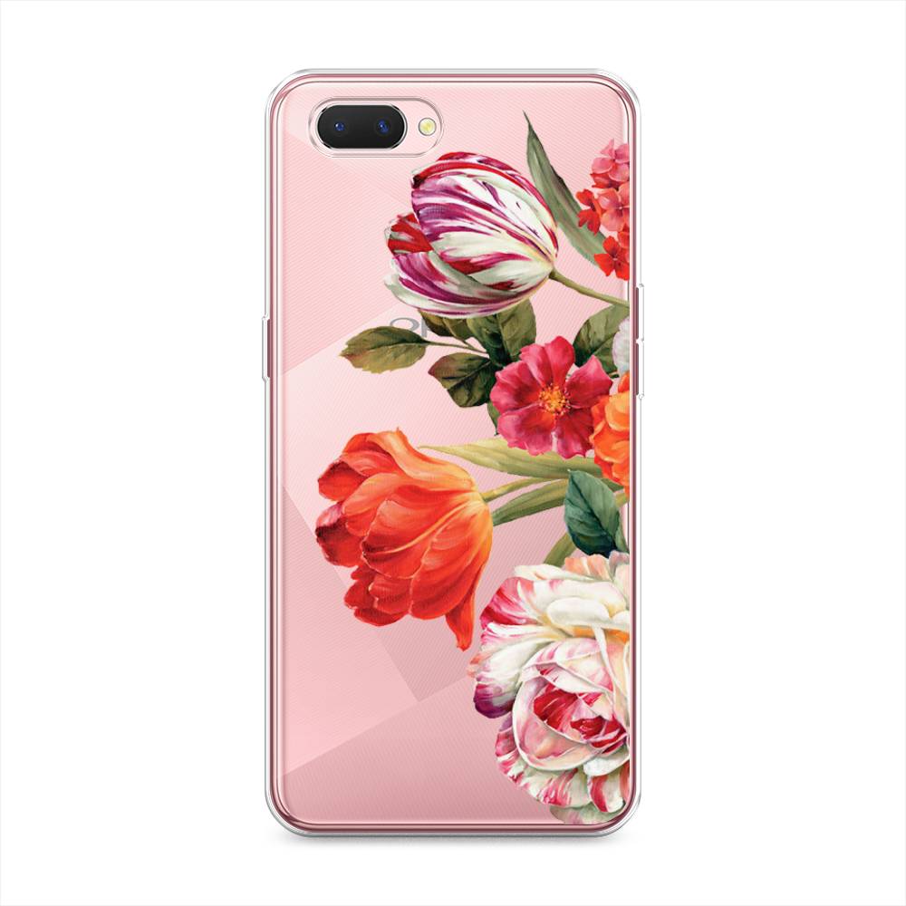 

Чехол Awog на Oppo A3s "Весенний букет", Разноцветный, 252050-8