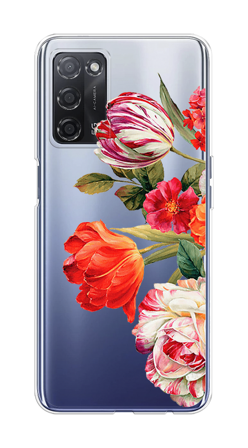 

Чехол Awog на Oppo A55 5G "Весенний букет", Разноцветный, 256250-8