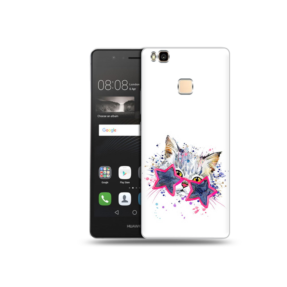 

Чехол MyPads Tocco для Huawei P9 Lite звездные очки (PT74547.57.353), Прозрачный, Tocco