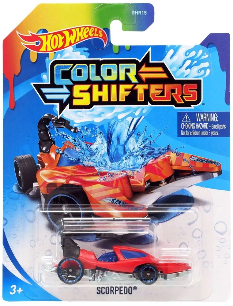 

Машинка Hot Wheels Color Shifters Scorpedo, GKC20-LA14, Красный