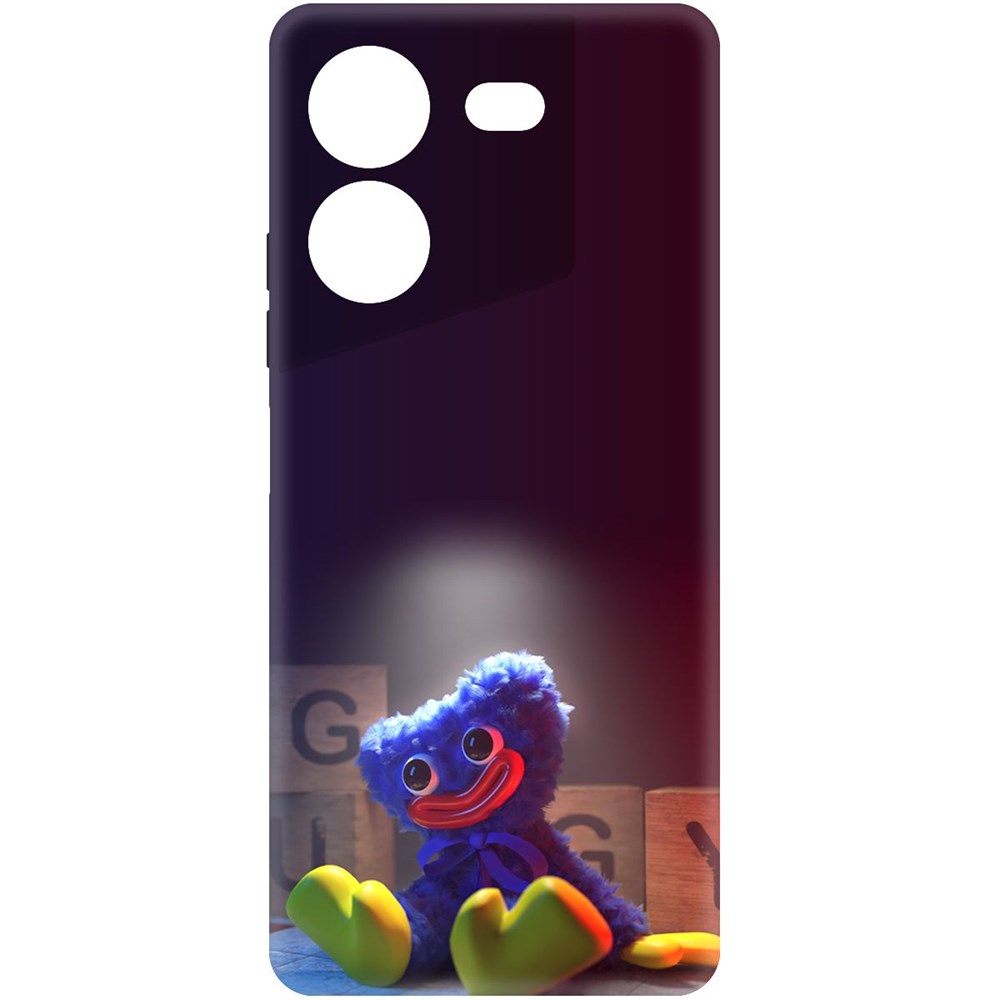 

Чехол-накладка Krutoff Soft Case Хаги Ваги игрушка для Tecno Pova 5 черный