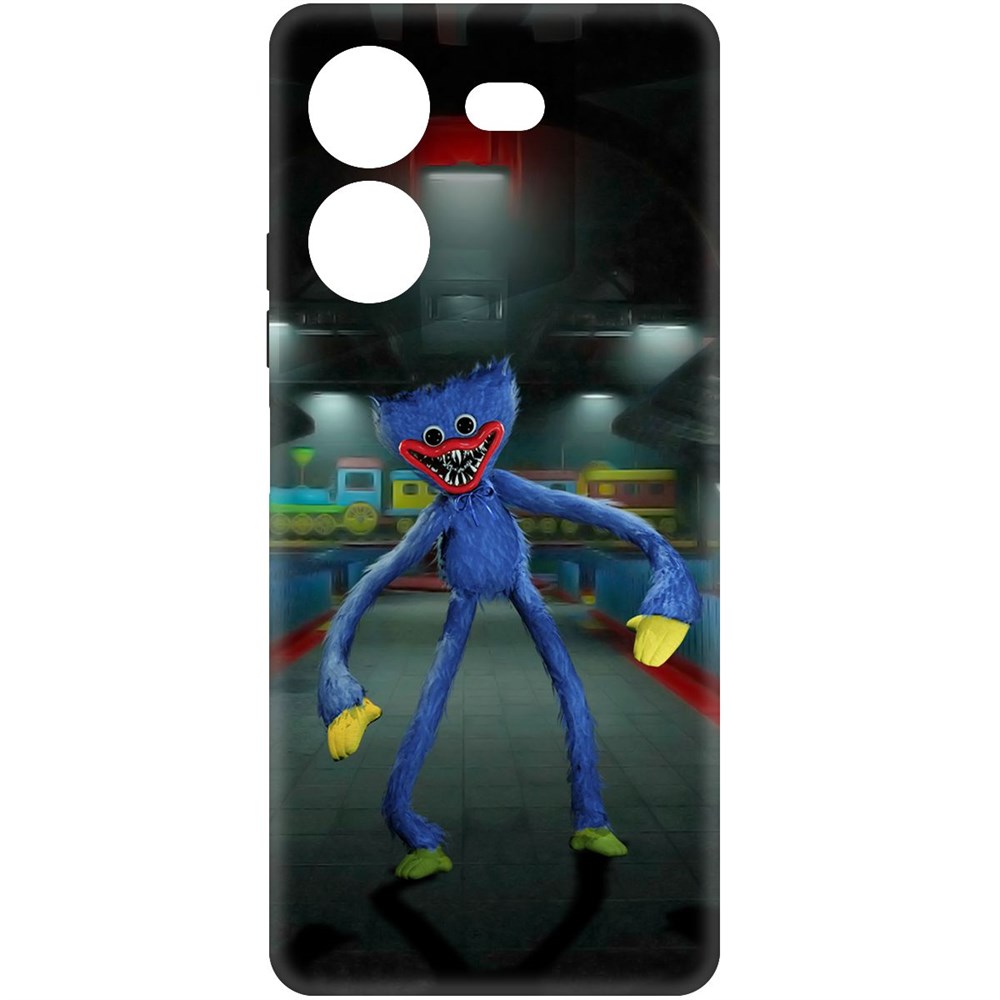 

Чехол-накладка Krutoff Soft Case Хаги Ваги для TECNO Pova 5 черный
