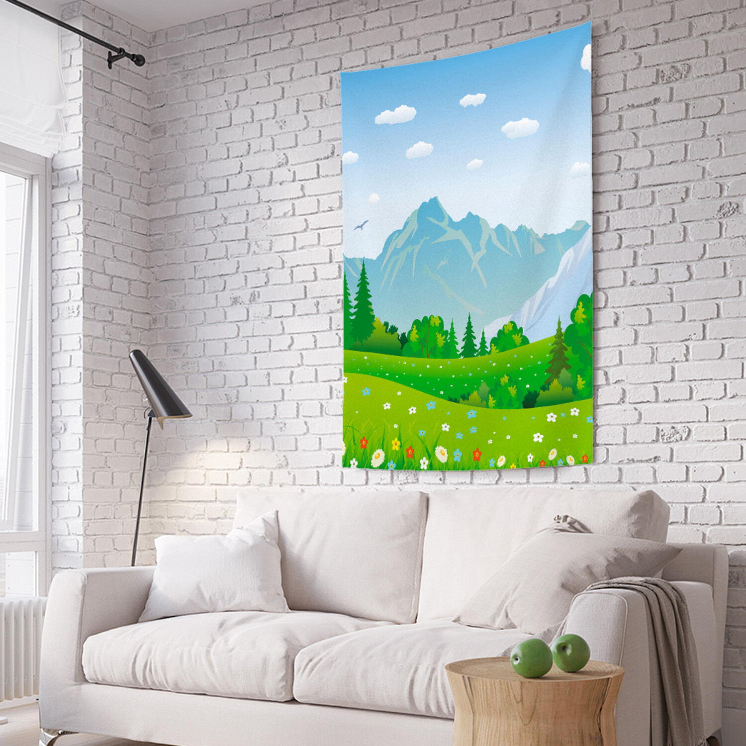 

Вертикальное фотопанно на стену JoyArty Природа живет 150x200 см, Природа живет