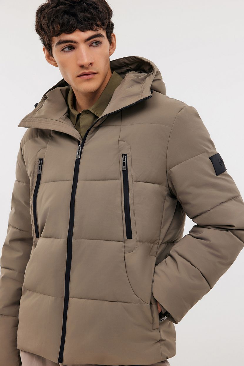 

Зимняя куртка мужская Baon B5424507 зеленая 3XL, Зеленый, B5424507