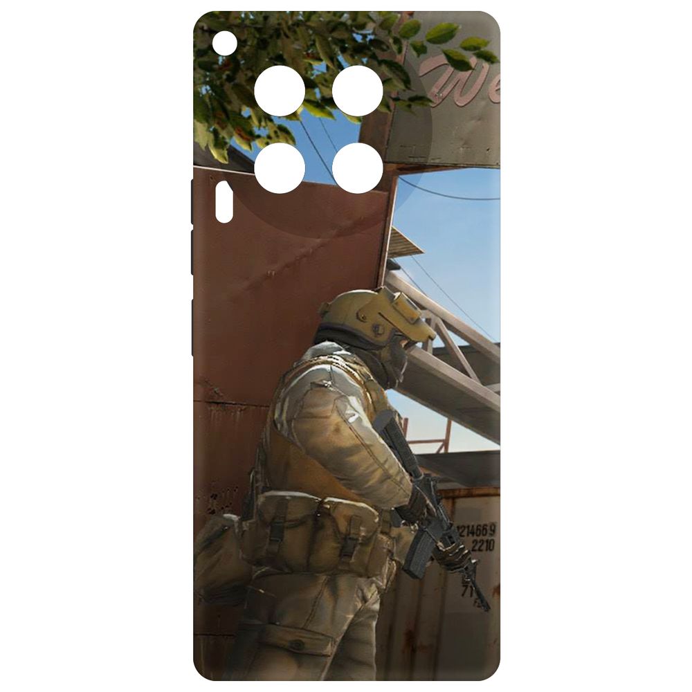

Чехол-накладка Krutoff Soft Case Cтандофф 2 (Standoff 2) - Rust для TECNO Camon 30 черный