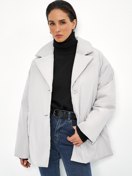 

Куртка женская ZARINA 3122402102 бежевая M, Бежевый, 3122402102