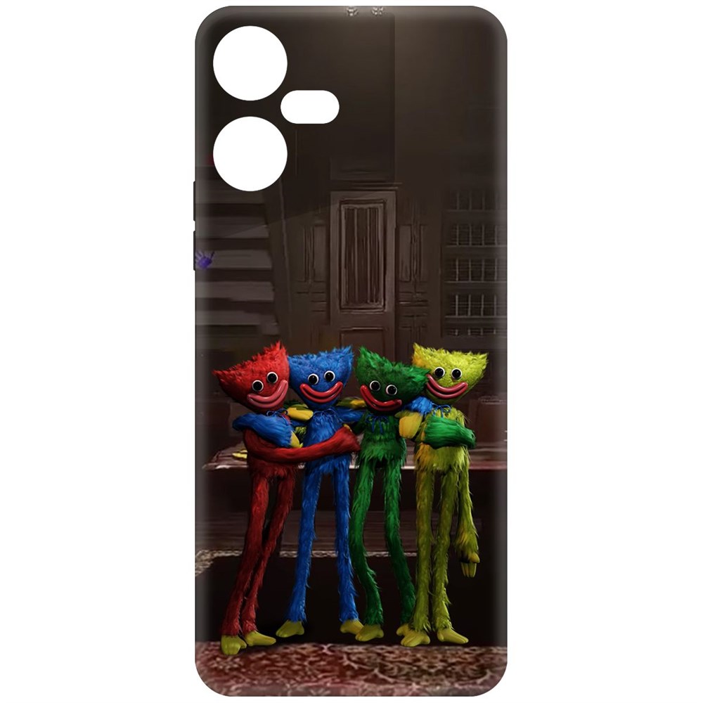 

Чехол-накладка Krutoff Soft Case Хаги Ваги - Мини-Хаги для Tecno Pova Neo 3 черный