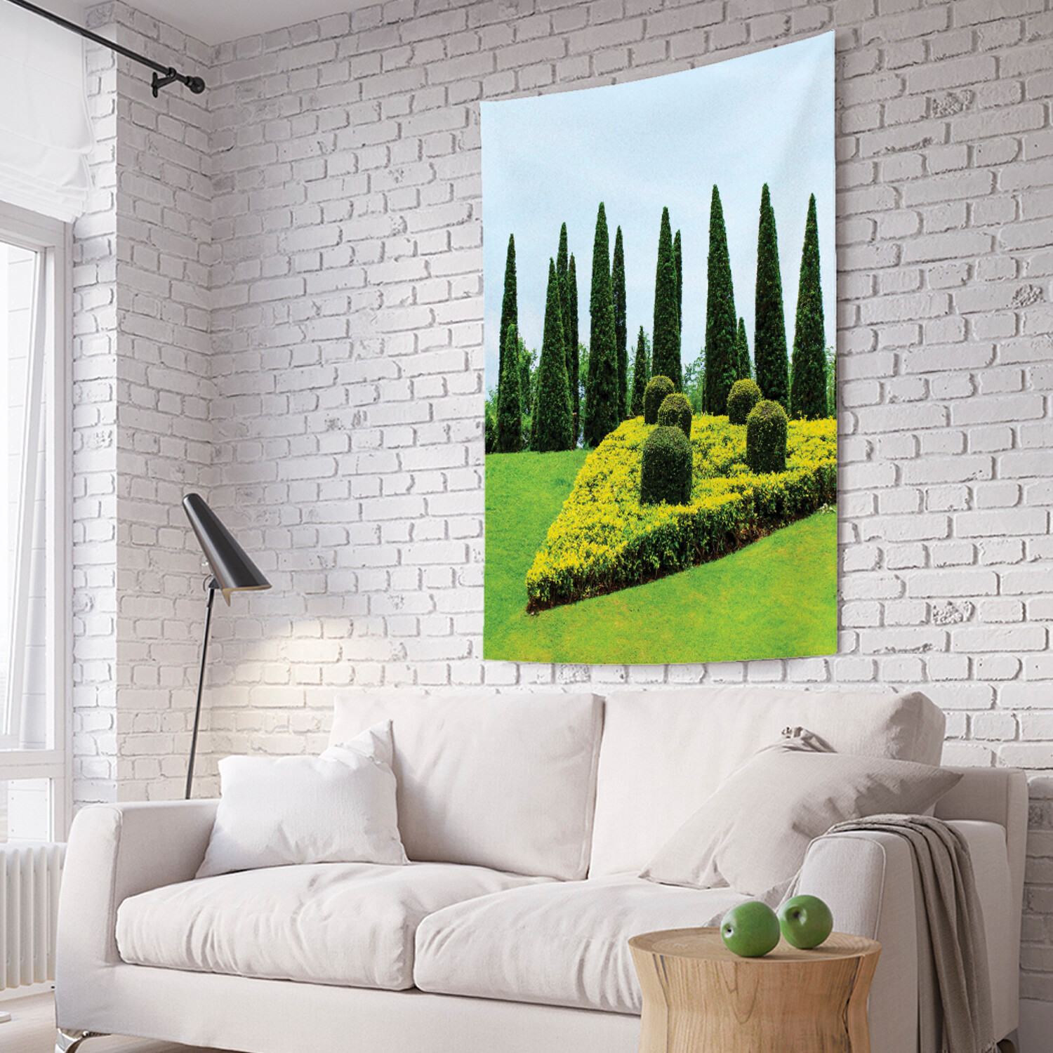 

Вертикальное фотопанно на стену JoyArty Геометрические клумбы на газоне 150x200 см, Геометрические клумбы на газоне