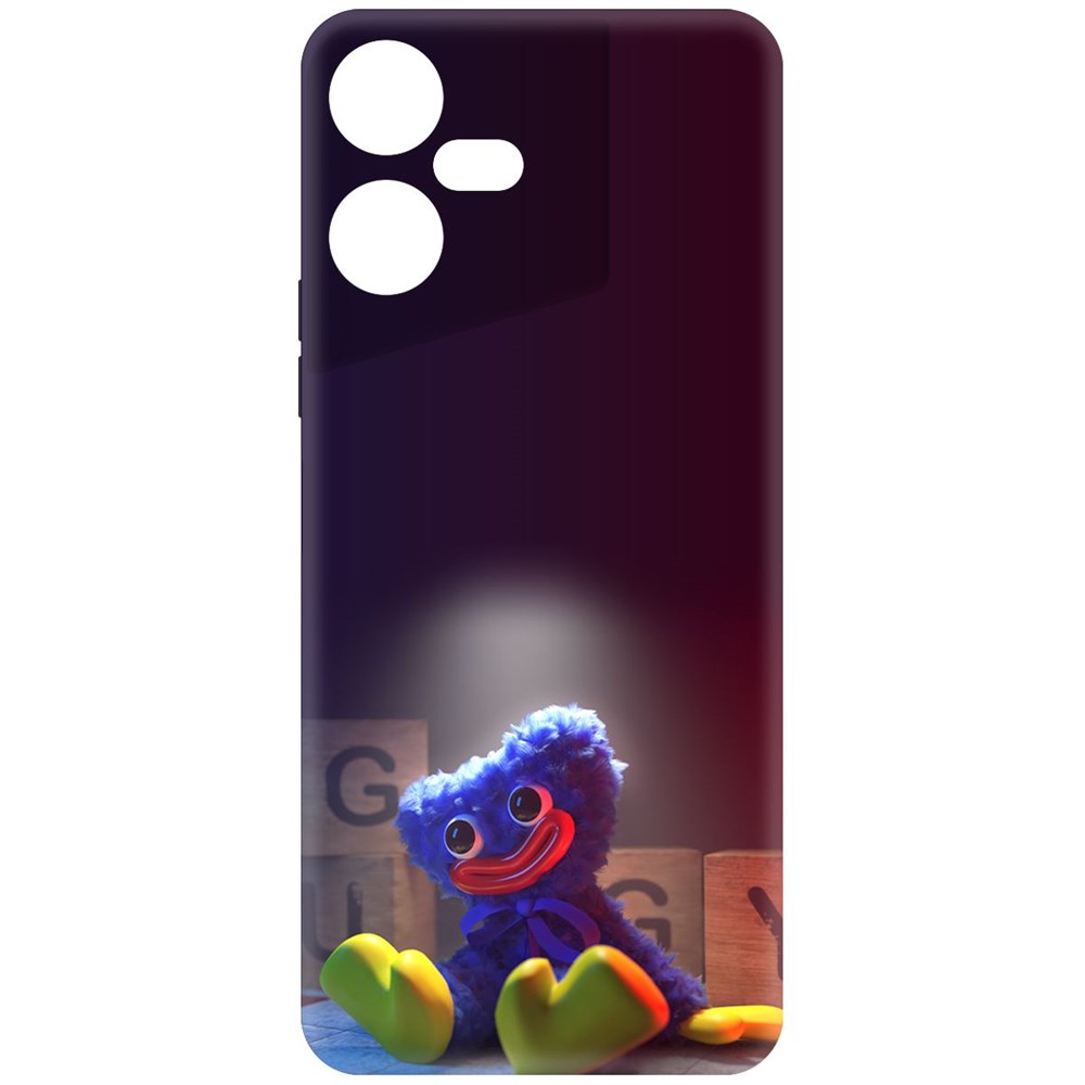 

Чехол-накладка Krutoff Soft Case Хаги Ваги игрушка для Tecno Pova Neo 3 черный