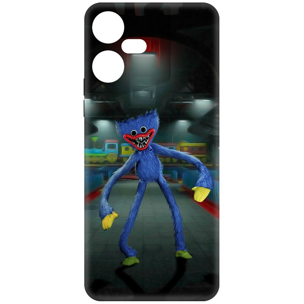 

Чехол-накладка Krutoff Soft Case Хаги Ваги для Tecno Pova Neo 3 черный