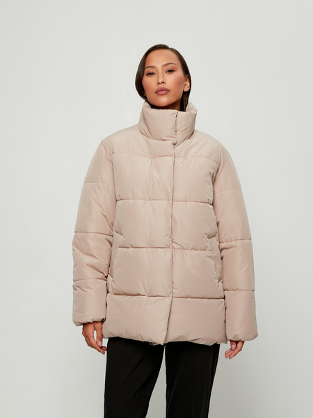 

Куртка женская ZARINA 2460417117 бежевая M, Бежевый, 2460417117