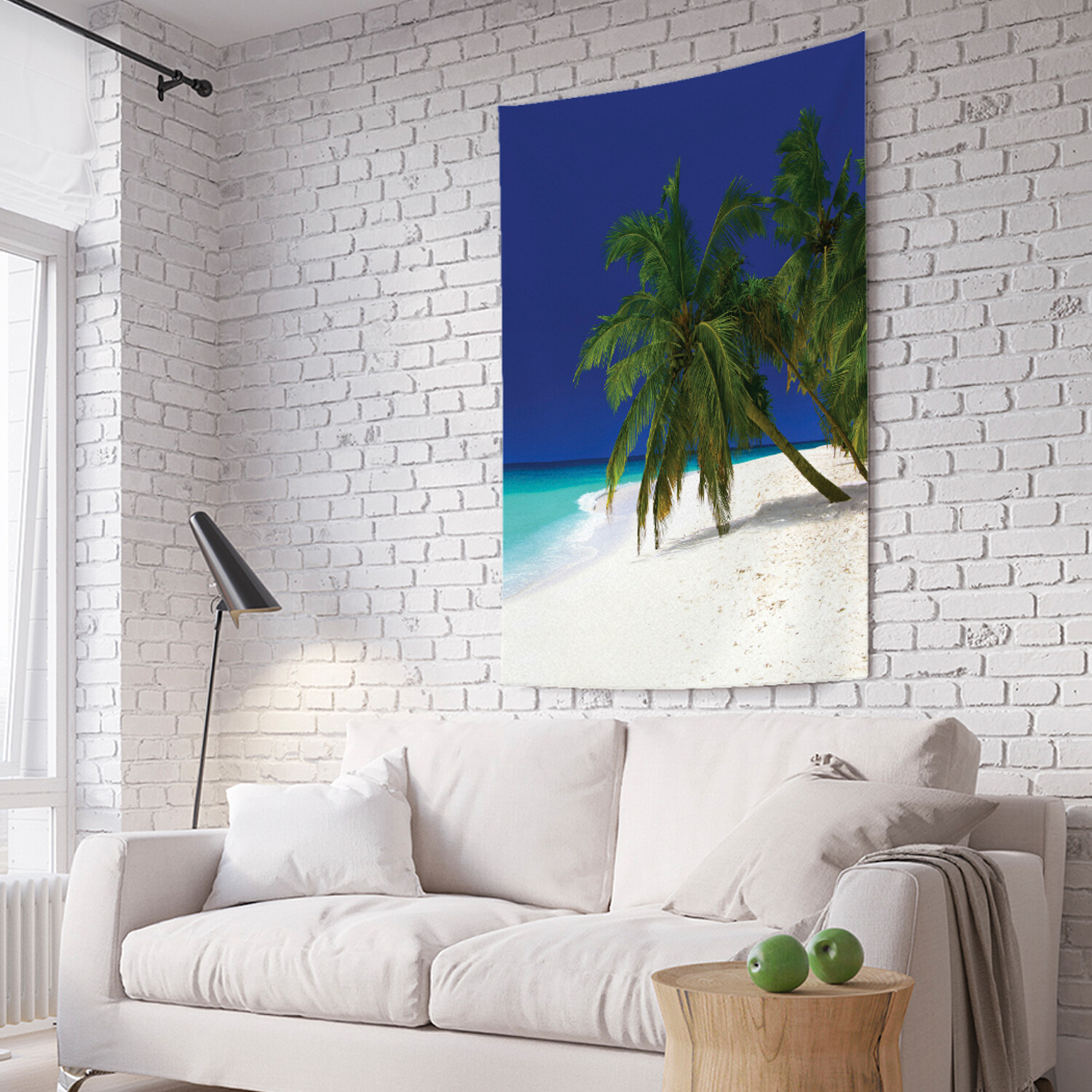 

Вертикальное фотопанно на стену JoyArty Вечерний пляж 150x200 см, Вечерний пляж