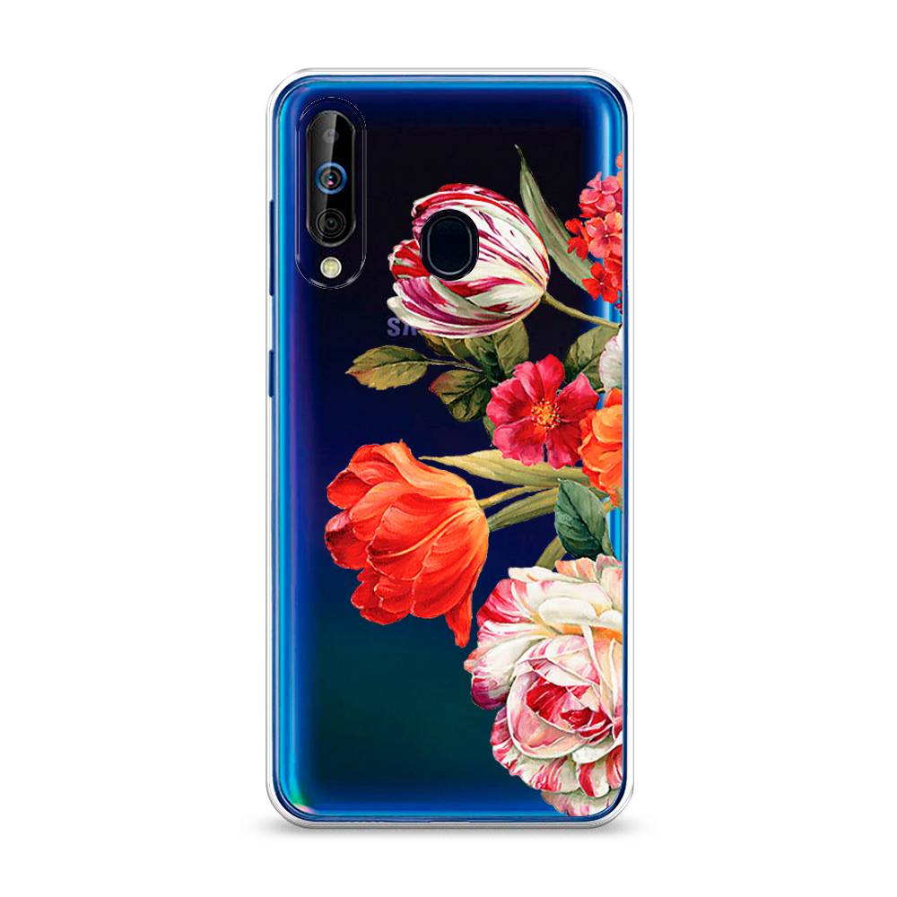 

Чехол Awog на Samsung Galaxy A60/M40 "Весенний букет", Разноцветный, 28250-8