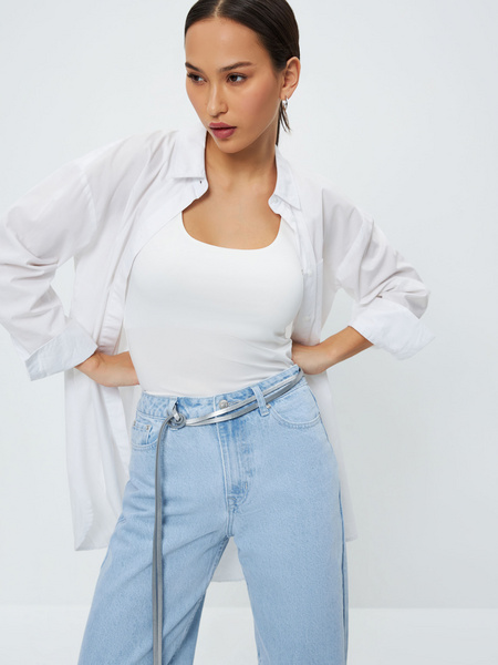 

Майка женская ZARINA 3121511411 белая M, 3121511411