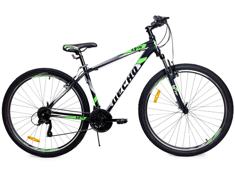 фото Велосипед десна 2910 v 29 f010 2021 17.5" серый/зеленый