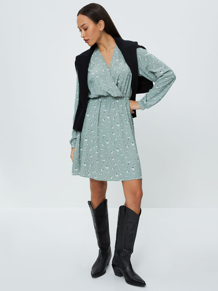 

Платье женское ZARINA 3123008507 зеленое XS, Зеленый, 3123008507