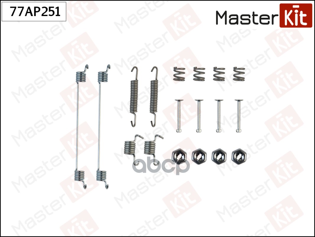 

Комплект Установочный Барабанных Колодок Renault Megane I (Ba0/1 ) 1995 - 2004 MasterKit 7