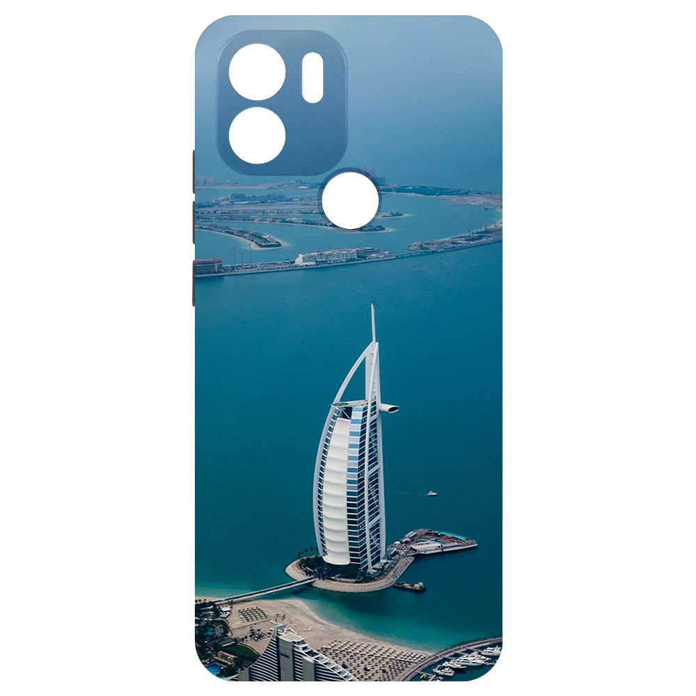 

Чехол-накладка Krutoff Soft Case ОАЭ, Бурдж-эль-Араб для Xiaomi Poco C51 черный